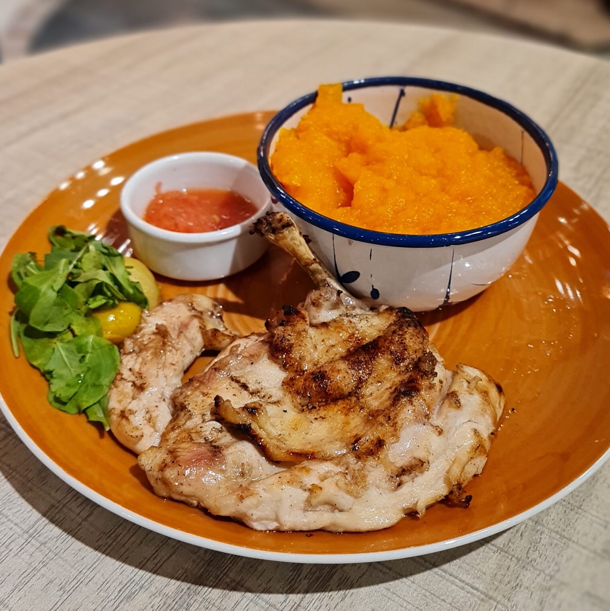1/4 Pollo deshuesado