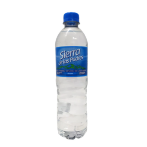 Agua mineral sin gas