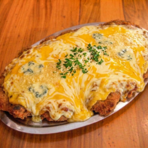 Milanesa Cuatro quesos (para 4)