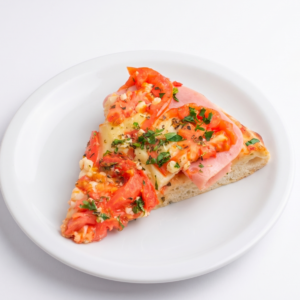 Porción de Napolitana con jamón