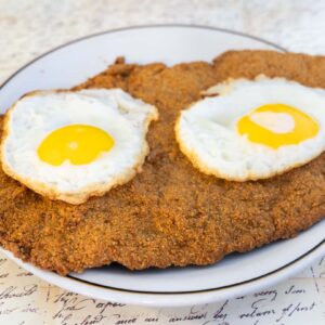 Milanesa Clásica a caballo (para 2)