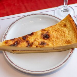 Porción de Faina rellena con jamón