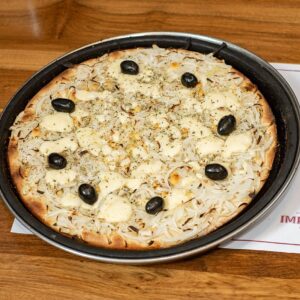 Pizza Gde. Fugazza con queso