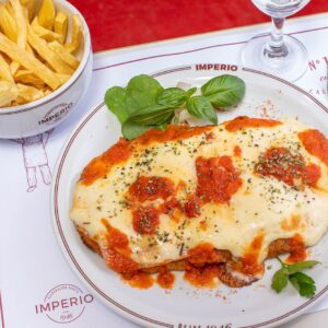 Milanesa de Ternera a la Napolitana