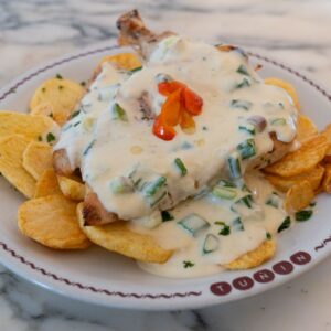 Pechuga de Pollo al Verdeo