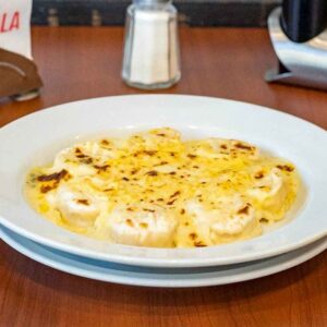 Sorrentinos de calabaza y queso