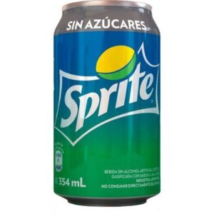 Lata Sprite sin azúcar