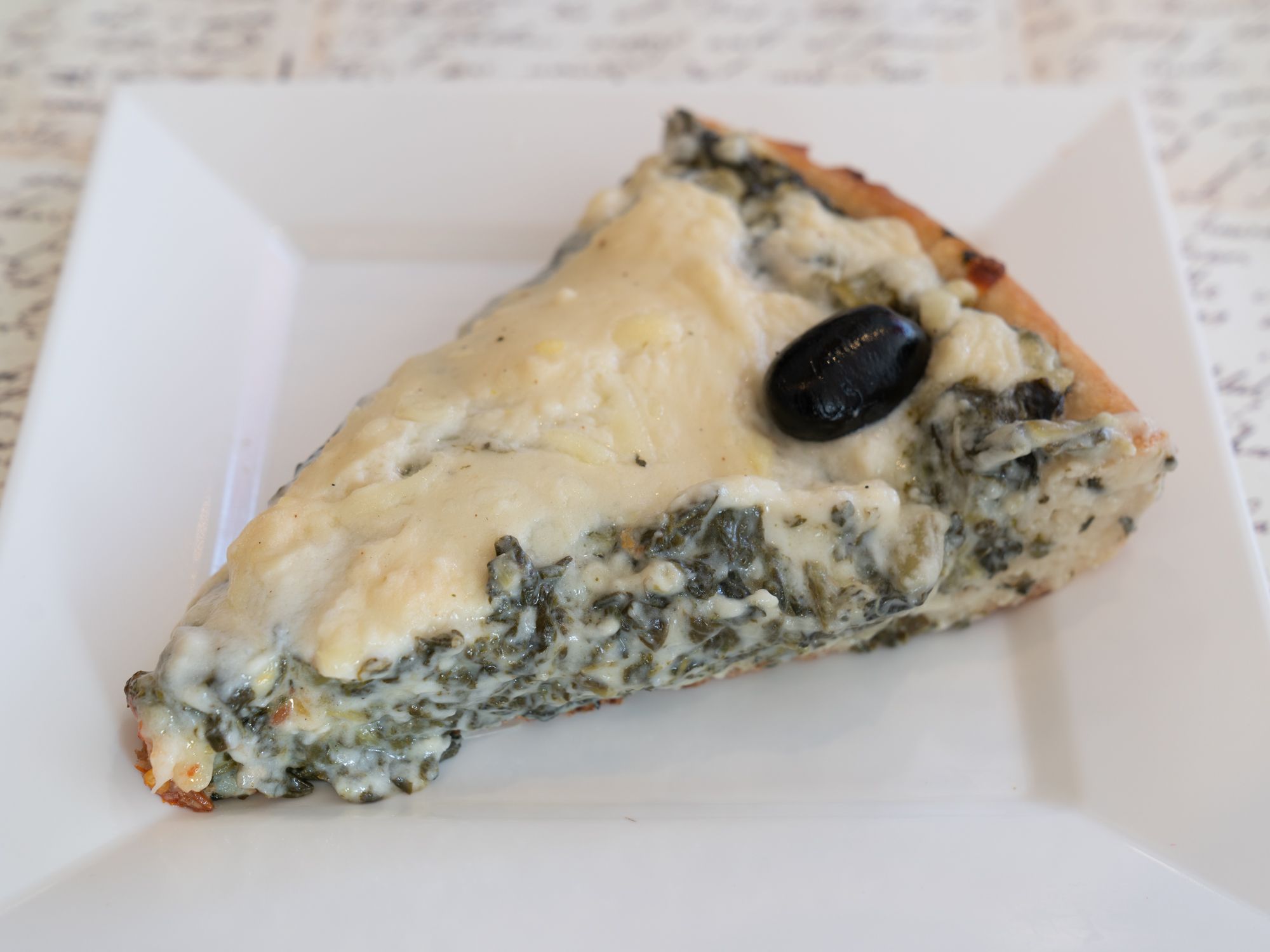 Porción de Verdura con salsa blanca