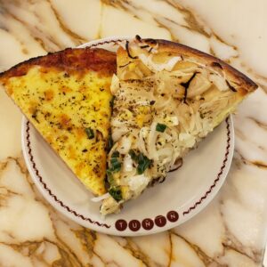 Combo 3 -  Porción Muzzarella + Porción Fugazzeta + Gaseosa