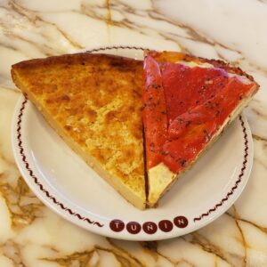 Combo 5 -  Porción de jamón y morrón + Faina + Gaseosa