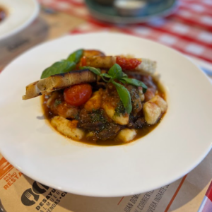 GNOCCHI DI PATATE BOSCAIOLO
