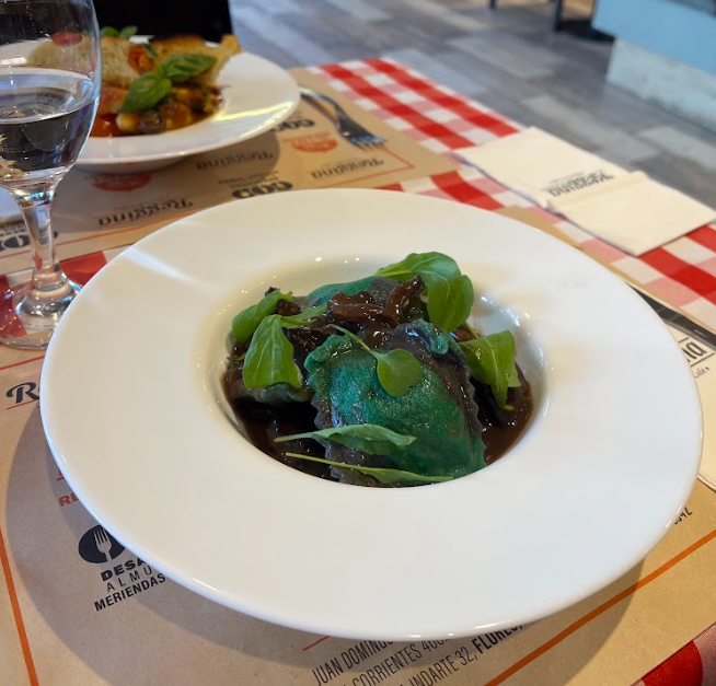 RAVIOLON DI MANZO AL SUGO