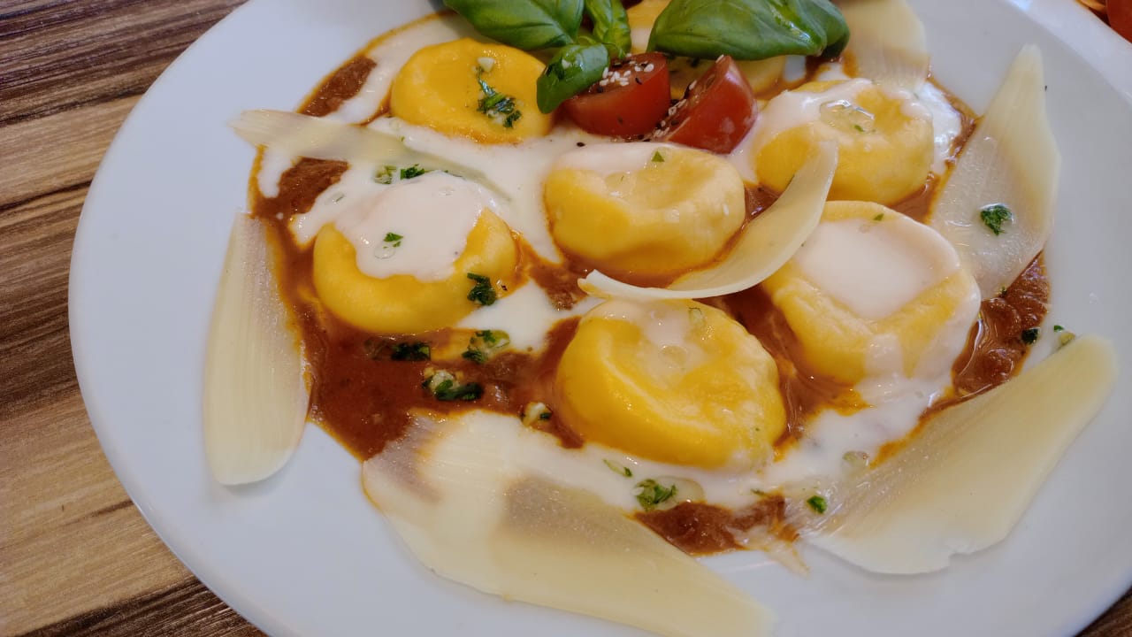 Sorrentinos de jamón y queso